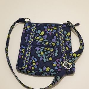Vera Bradley indigo pop crossbody purse